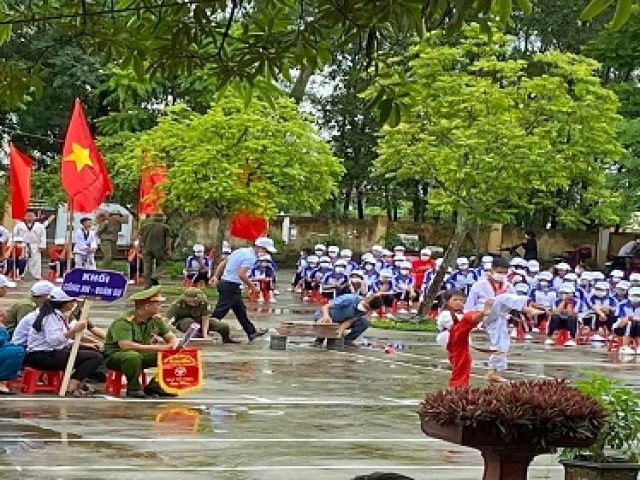 Khai mạc Đại hội TDTT xã Đại Thắng  huyện Vụ Bản tỉnh Nam Định ngày 7.6.2022